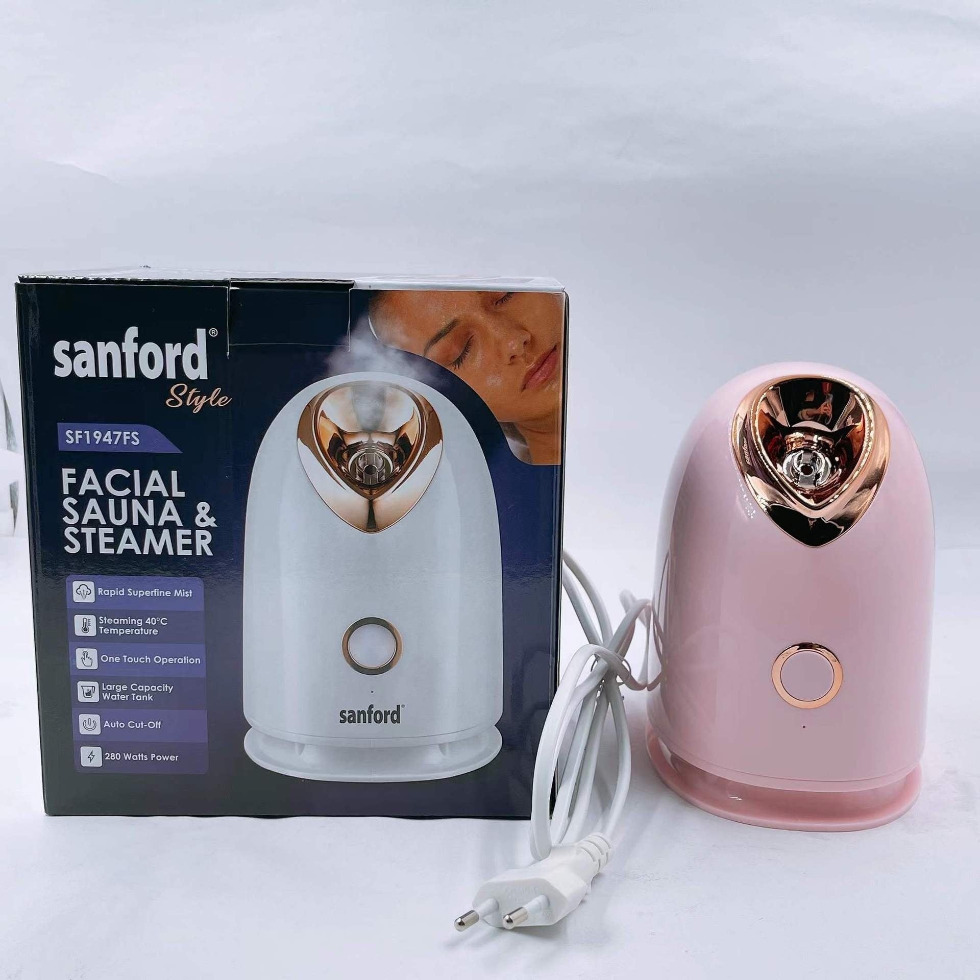 Nano Ionic Facial Steamer – Hot & Cold Mist for Deep Cleansing & Hydration