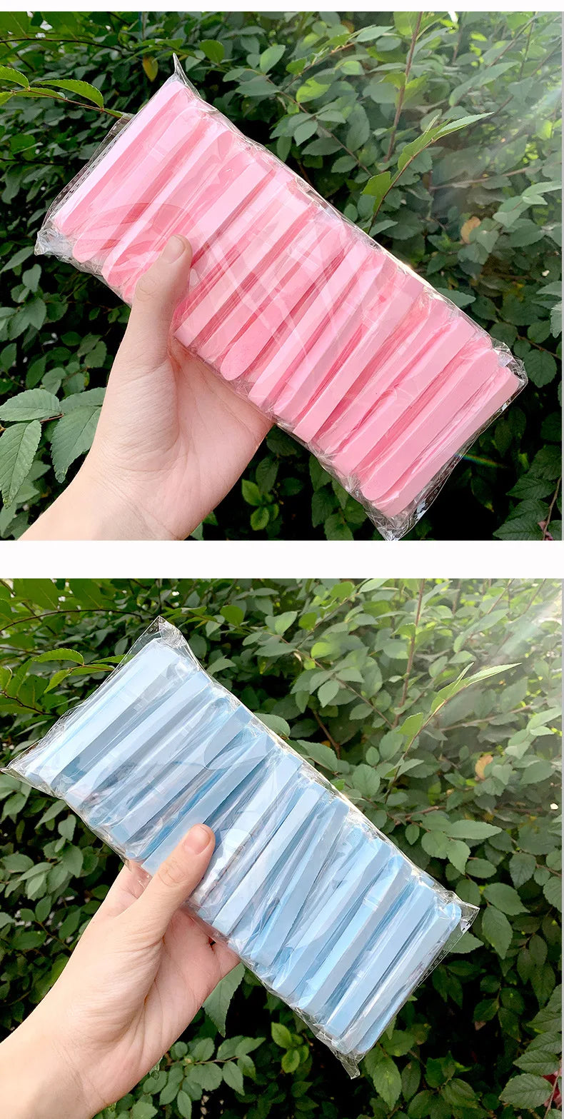 10/50pcs Compressed Facial Sponges – Disposable Face Cleansing Pads for Deep Cleaning & Makeup Removal