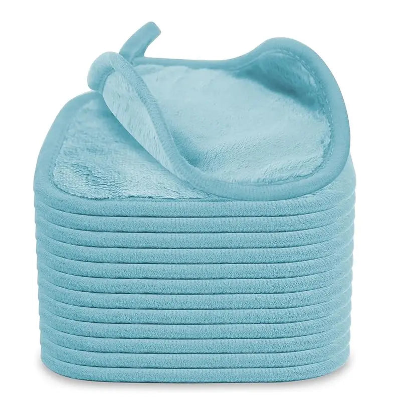 Reusable Makeup Remover Cloths (12-Pack) | Ultra Soft Microfiber Towels