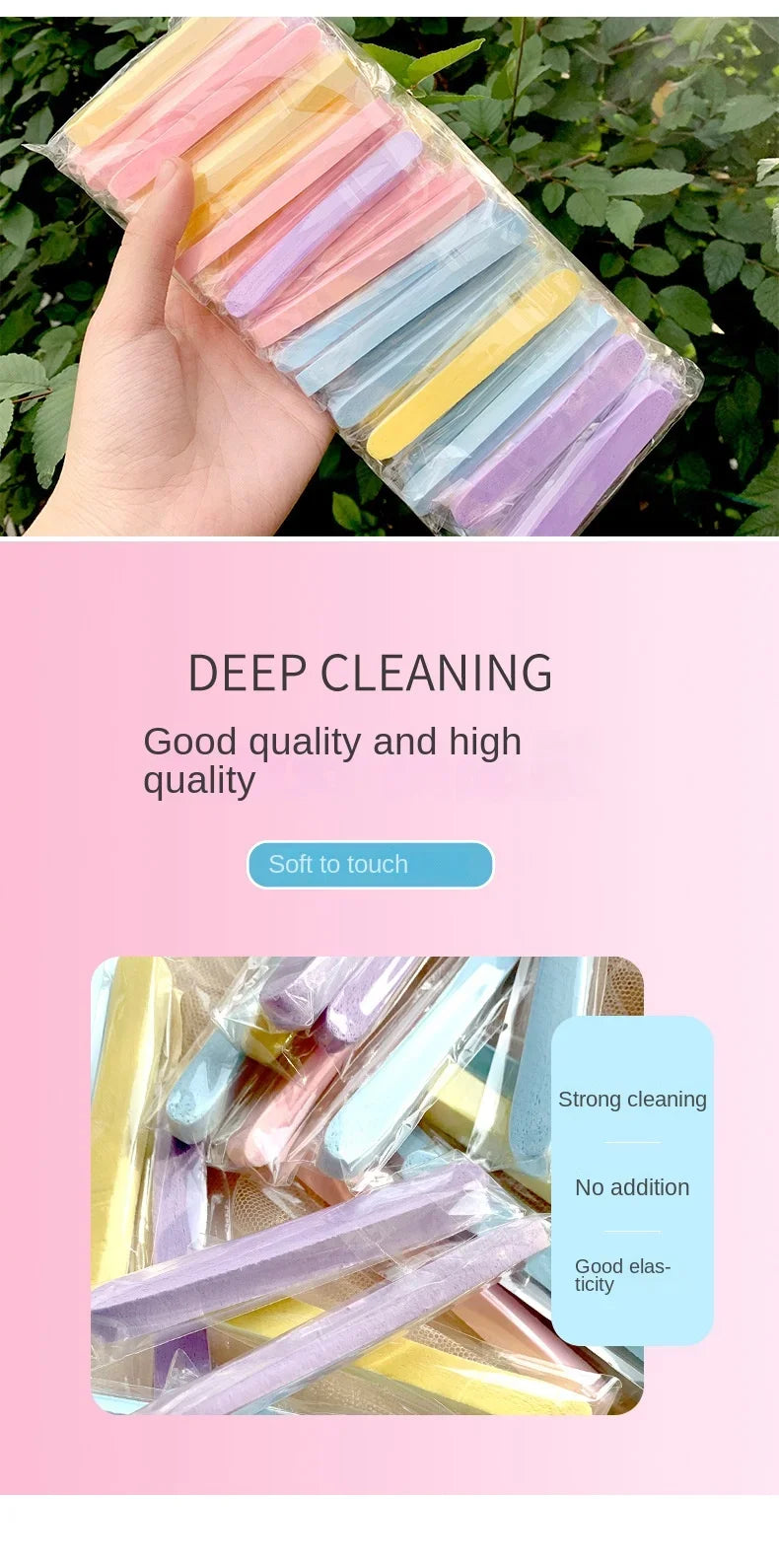 10/50pcs Compressed Facial Sponges – Disposable Face Cleansing Pads for Deep Cleaning & Makeup Removal